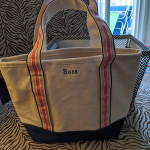 Bass canvas tote bag